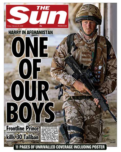 prince harry the nazi. says Prince Harry is being